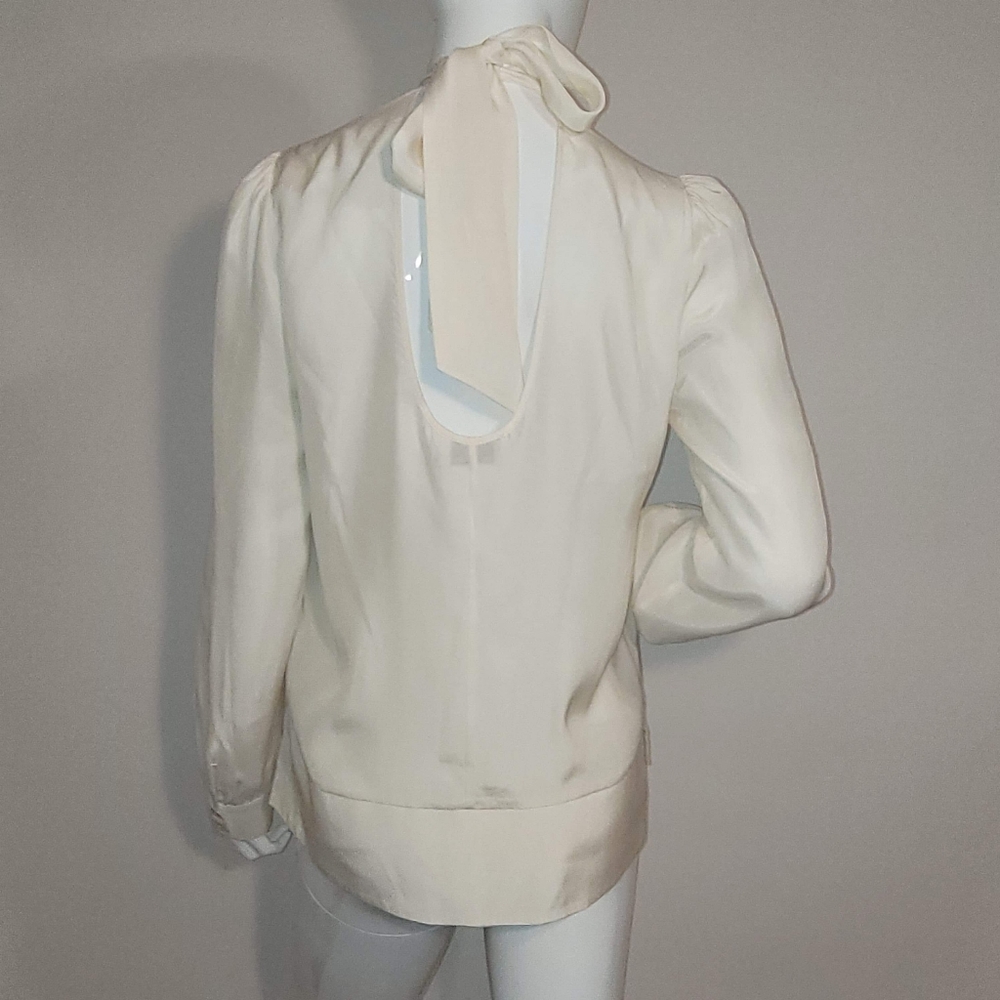 Frame NeckTie Silk Blouse BUNDLE&SAVE! - Picture 3 of 5